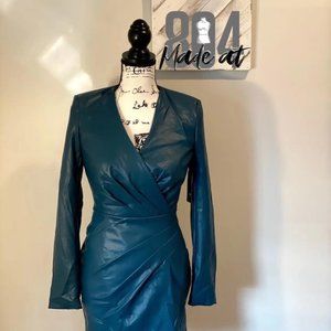 GUESS Faux Leather Dress